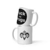 White glossy Fuckthe mug - Image 2